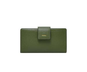 Fossil Pochette Logan da donna, verde, S