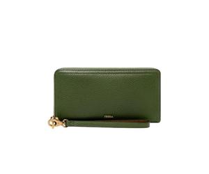 Fossil Pochette Logan da donna, verde, S