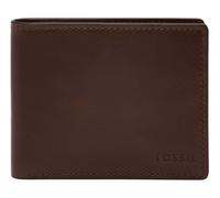 FOSSIL porta carte di credito Derrick RFID Bifold Dark Brown