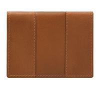 FOSSIL porta carte di credito Everett Card Case Bifold Saddle