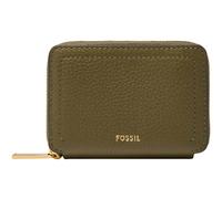 FOSSIL porta carte di credito Logan Zip Around Card Case RFID Desert Olive