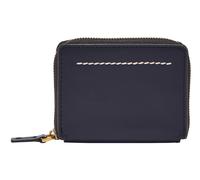Fossil Westover Portafoglio/cartellino in pelle o poliestere per uomo, 10.2 cm L x 1.3 cm W x 7.6 cm H, Blu navy