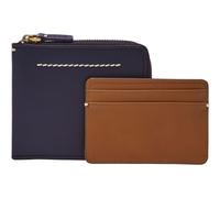 FOSSIL porta carte di credito Westover Large Zip Bifold Insignia Blue