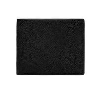 Fossil Portafoglio Bifold Uomo Steven in pelle, Nero ardesia, Bifold