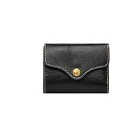 Fossil Portafoglio da Donna Heritage, Trifold in Pelle Nero L 9,8 cm, L 2,2 cm, H 8 cm SL8231001
