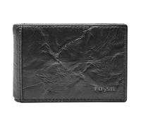 Fossil Portafoglio da uomo Neel, Bifold in pelle nera 10,16 cm L x 1,27 cm L x 6,99 cm H ML3887001