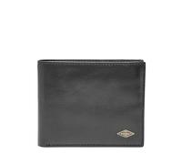 Fossil Portafoglio Bifold RFID Ryan con Finestrella Trasparente Pieghevole per Uomo Nero