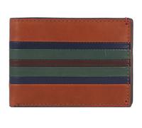 FOSSIL Portamonete 'Bronson' navy / castano / grigio fumo Uomo FOSSIL XS-XXL