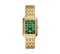 Fossil Raquel Orologio analogico da donna con quadrante argentato, oro, Classico