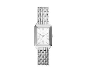 Fossil Raquel Orologio da donna al quarzo in acciaio inossidabile a tre lancette, Argento, 23MM, Raquel ES5221 - Orologio con 3 lancette e data