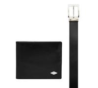 Fossil Regalo per Uomo Ryan, Set regalo in Pelle/lega di zinco Nero 10,8 cm L x 2,6 cm L x 9,6 cm H MLG0720001