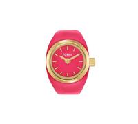 Fossil Ring Watch for Women, Quartz Two Hand Movement with Stainless Steel Strap