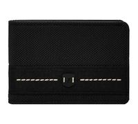 Fossil Rowan Uomo Set di portafogli in pelle o poliestere, 11.43 cm L x 1.27 cm W x 7.62 cm H, Nero opaco
