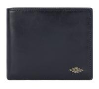 Fossil Ryan Portafoglio Protezione RFID Vera Pelle 11.5 cm nero