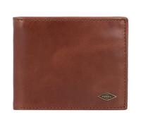 Fossil Portafoglio da uomo Ryan, Bifold in pelle marrone scuro 10,8 cm L x 1,91 cm L x 8,89 cm H ML3729201