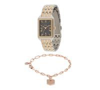 FOSSIL Set di gioielli 'Raquel' oro / nero / argento Donna - Abbigliamento - Occasioni - Matrimonio - Per la madre della sposa - Scarpe e accessori - Gioielli FOSSIL One Size