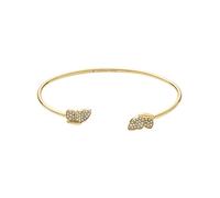 Fossil Solid gold-plated steel Bracciale Butterfly JF04923710