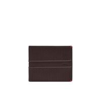 Fossil Sport Tourer Portafoglio/cartellino in pelle o poliestere per uomo, 11.1cm L × 12.7cm W × 1.27cm H, Cioccolato fondente