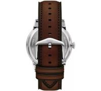 Fossil Townsman orologio per uomo, movimento automatico, bracciale in acciaio o cinturino in pelle, 44 mm, Cammello