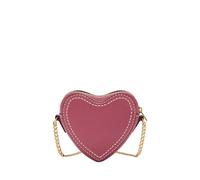 Fossil Vday - Portafoglio in pelle o poliestere da donna, 10.16 cm L x 3.81 cm W x 8.89 cm H, Rosa