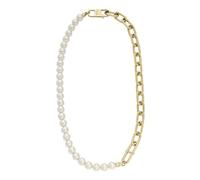 Fossil Women's Beads and Stainless Steel with lobster clasp closure multi layered necklace