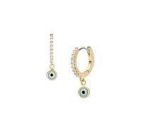 Fossil Women's Brass or sterling silver with hoop closure Earrings