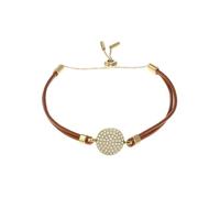 FOSSIL braccialetto Sadie Leather Bracelet Gold