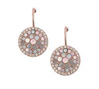 Orecchini Fossil JF01737791 Placcatura in oro rosa 00