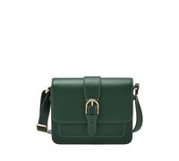 Fossil Zoey Borsa in pelle, cotone o poliestere da donna, Verde foresta, 19.68cm L× 5.71cm W× 15.88cm H