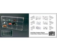 Acrilico Sammelvitrinen Klein-Vitrine 12x 70x63x42mm Safe 5256 Premium