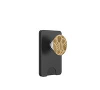 Fossils Ferns and Trilobites Sepia Pattern for Rockhounds PopSockets PopWallet per MagSafe