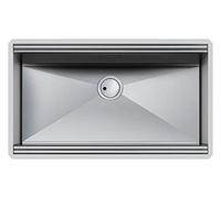 Foster Lavello a una vasca 1014 850 finitura acciaio inox da 83.8x50 cm