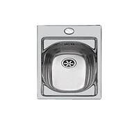 Foster 1129 000 1129000 Lavello incasso - cm. 29 - acciaio spazzolato 1 vasca