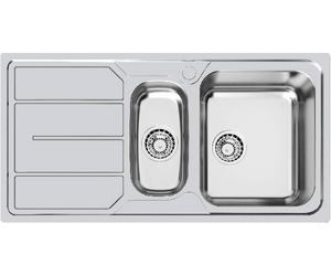 FOSTER 1197160 LAVELLO INOX 2 VASCHE S1000 STD INOX 97 CM REVERSIBILE
