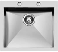 FOSTER 1216050 LAVELLO INOX 1 VASCA QUADRA SEMI FILO TOP 57,9