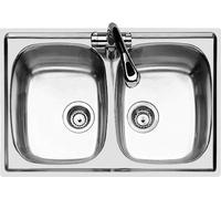 FOSTER 1279060 LAVELLO INOX 2 VASCHE S1000 STD 79CM