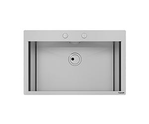 Foster 1412000 Lavello New Wave 81 1V FILOTOP ad incasso INOX Acciaio inossid...