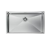 Foster 1717850 Quadra R12 Lavello 1 vasca sottotop 75 x 44 cm inox
