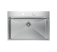 Foster 1737050 Quadra R12 Lavello 1 vasca sopratop - filotop 78 x 52 cm pilet...