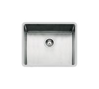 FOSTER Vasca filotop/sopratop 540x440 mm, KE R15 in Acciaio inox satinato versione vintage, Base 60 cm - 2155 080