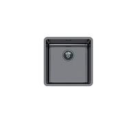 Foster 2156856 KE 1V 40x40 ST Gunmetal Lavello sottopiano Quadrato Acciaio in...