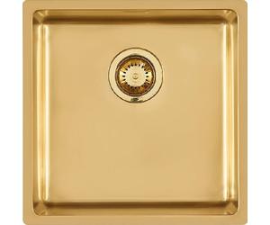 FOSTER 2156859 LAVELLO 1 VASCA ACCIAO FINITURA GOLD ST 44 CM