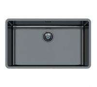 Foster Vasca Sottotop Ke Gun Metal 2157 856 Finitura Gun Metal da 75x44cm