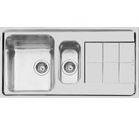 FOSTER 2163062 LAVELLO 2 VASCHE SINISTRA CON GOCCIOLATOIO KS STD 97 CM