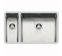 Foster lavello a due vasche sotttotop serie KE - R 15 cod. 2204 852 2204852 versione SX con vasca grande a SX