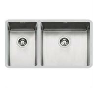 FOSTER 2205850 LAVELLO 2 VASCHE KE R15 ST INOX 80 CM