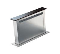 Foster 2451 000 2451000 Cappa da piano cm 52 - acciaio satinato / vetro nero - Classe energetica: B