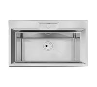 Foster 2975 060 Fl lavello monovasca 86 cm acciaio inox