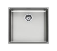 Foster 3141850 Lavello 1 vasca sottotop 53 x 48 inox spazzolato