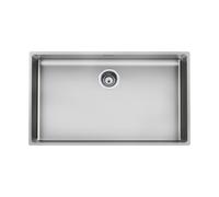 Foster 3143850 Lavello 1 vasca sottotop 83 x 48 inox spazzolato